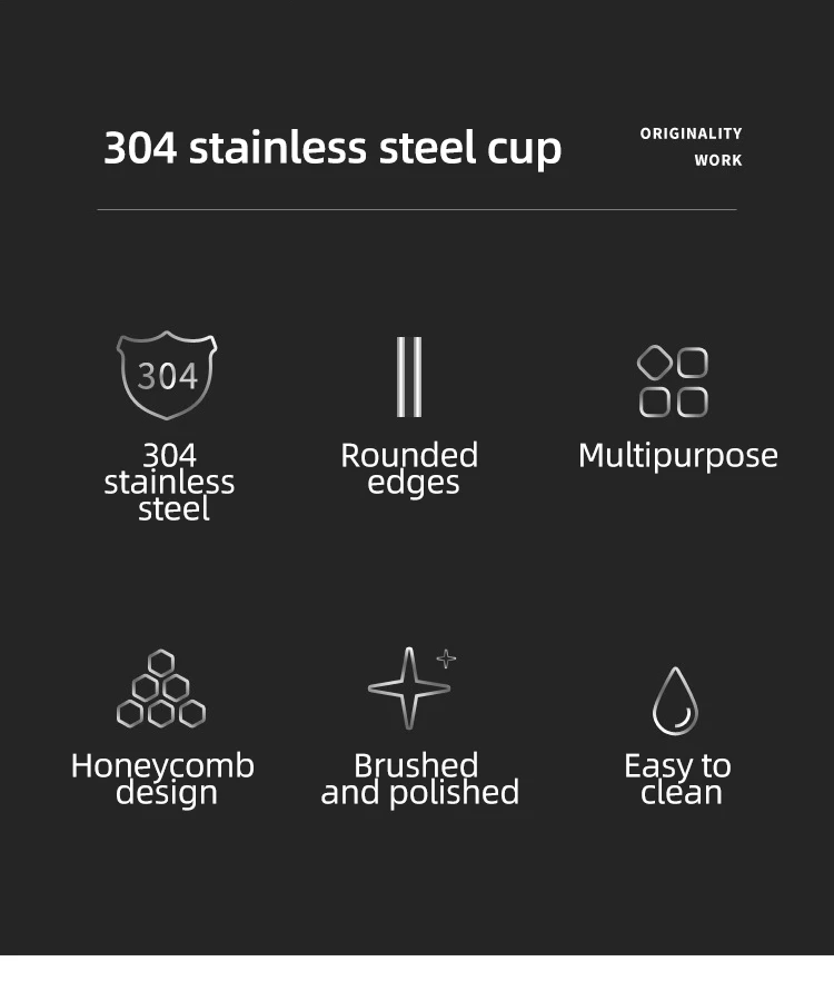 Hammer Pattern Non slip Double Wall Anti Scalding Gold Stainless Steel 304 Party Camping Cola Water Tea Coffee Beer Mug Cup Set