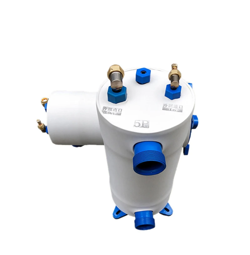 Quick Customization freon Cooling Shell and Tube Heat Exchanger Titanium Chiller for Sale