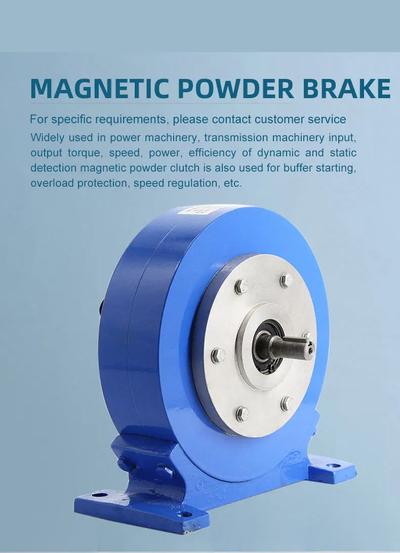 Magnetic Powder Brake Dynamometer Torque Motor Test Bench Large Range Tester for Mechanical Automation Industry