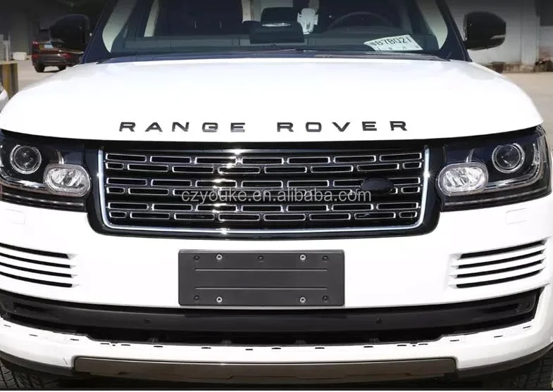 thumbnail image 2 of KARPAL Gloss Black Front Upper Grille Mesh For Land Rover Range Rover Vogue L405 (2013-2017) 2 of 4