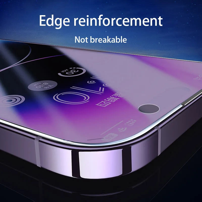 Anti Blue Light Tempered Glass AG Screen Protector  for iPhone 14 Pro Max Plus