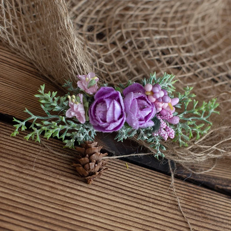 Для новорожденных животных игрушечная шапка комплект для фотосъемки шапочка с медвежьими ушками ручной работы игрушка наряд