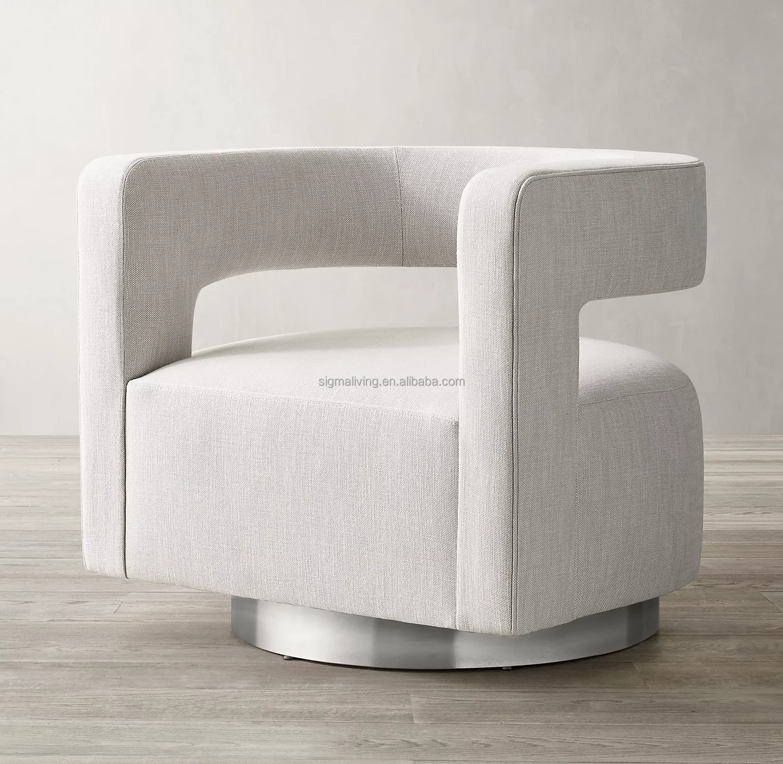 shelter arm swivel chair