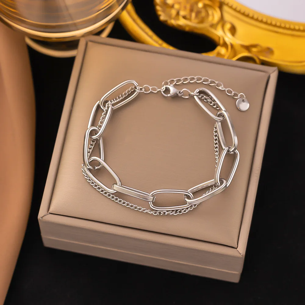 CTHY HIGH-END DOUBLE CHAIN BRACELETBuy DIYthinker Night Starry Sky