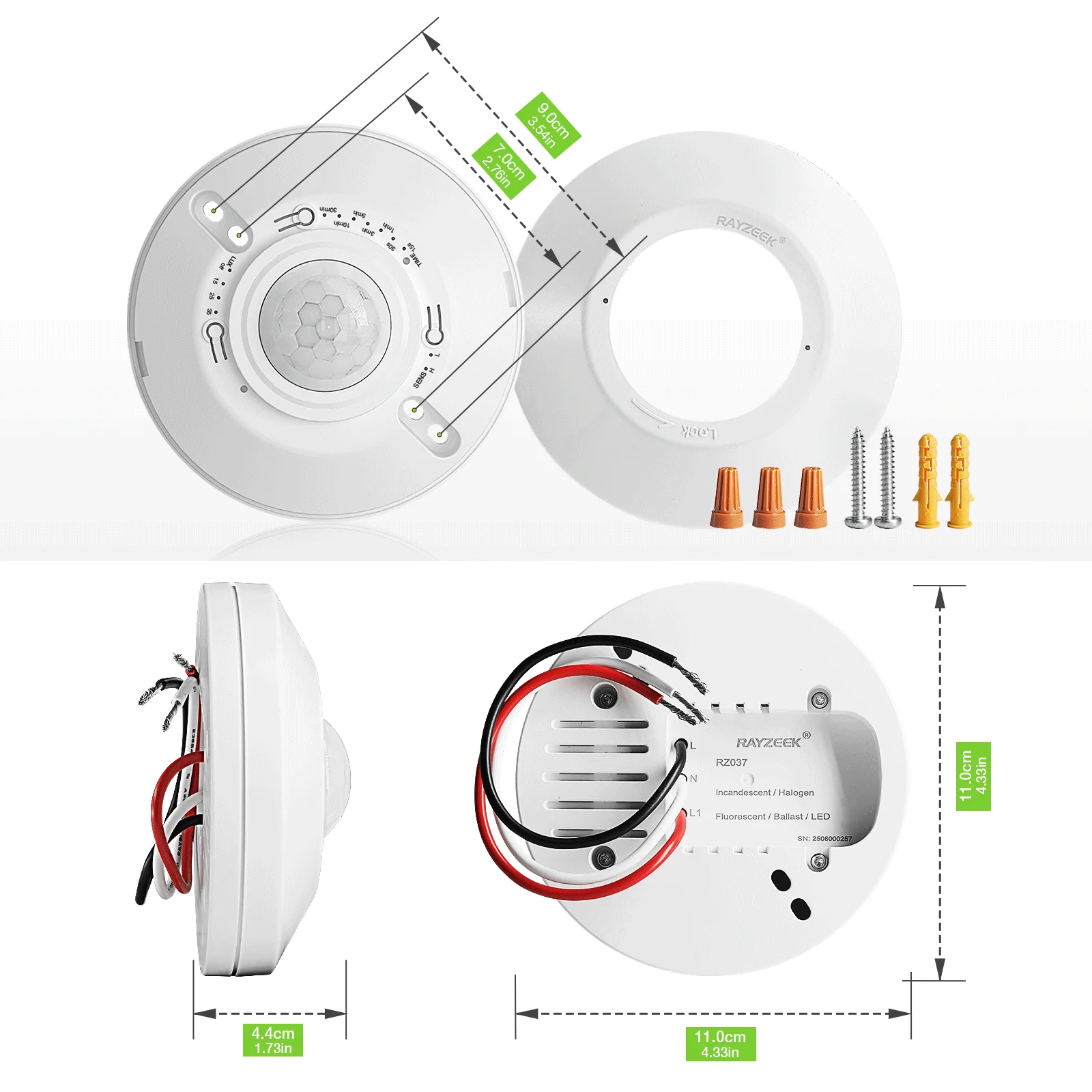 Lighting and Fan, 10A, 24 V, 100 W - detail 2
