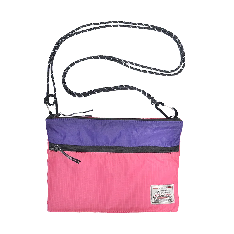 Customized logo Colorful Polyester Waterproof Fashion Student Shoulder Crossbody Messenger Bag