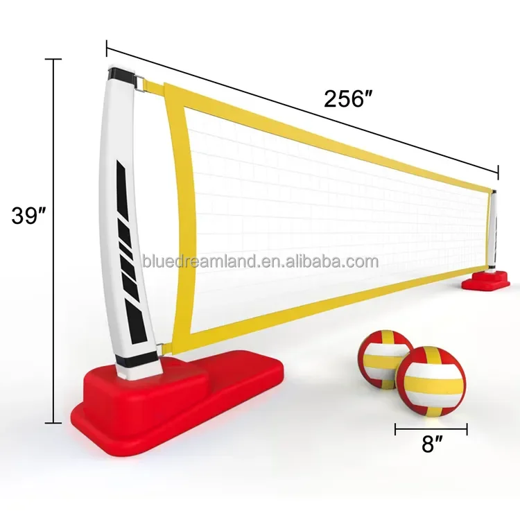 Factory price swimming pool volleyball nets field for wholesale