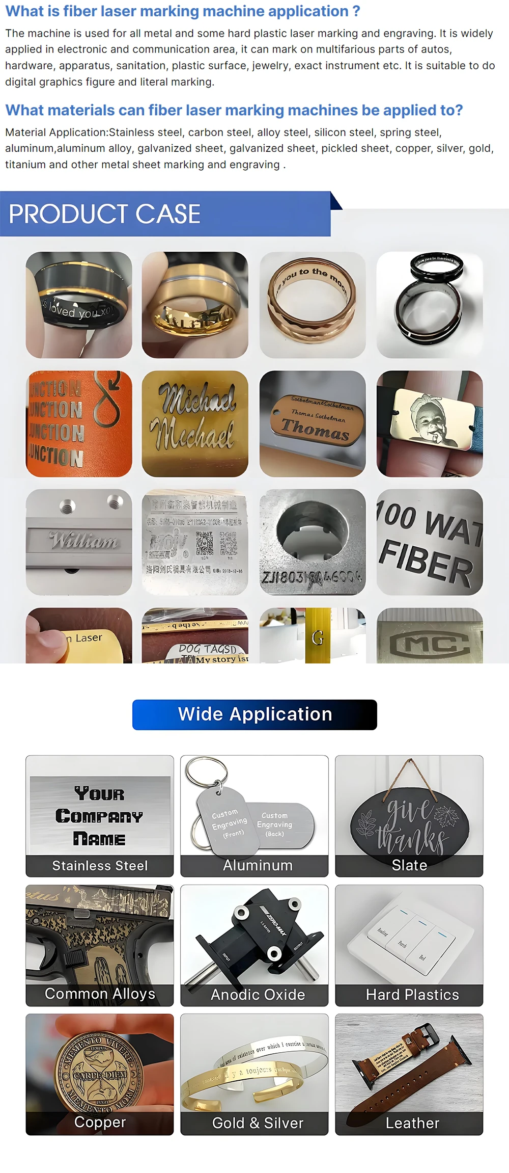 Portable 20W/30W Programmable Fiber Laser Marking Machine New Condition Sheet Marker Engraver for Metal Air Cooling Supports AI