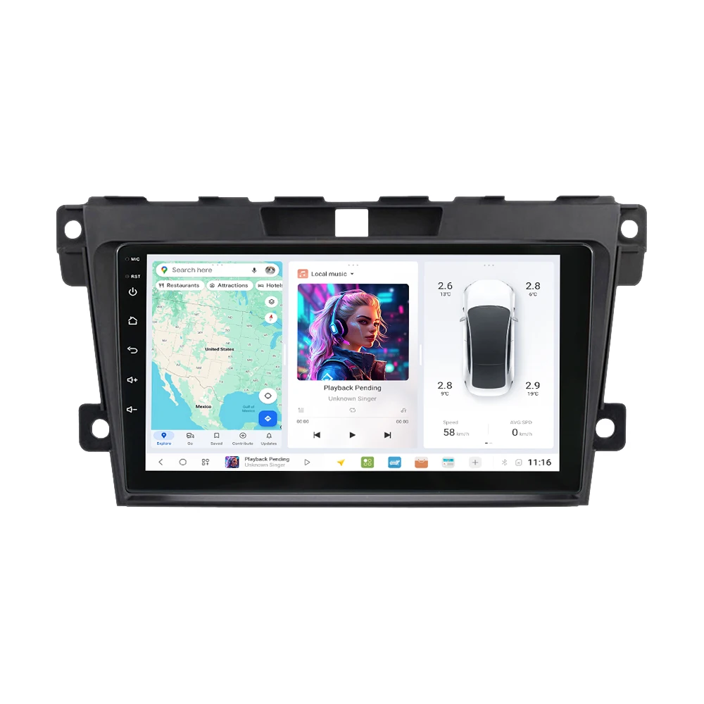 DUDUAUTO DUDU7 A7870 YL888 Android 13 2K Screen Car Radio