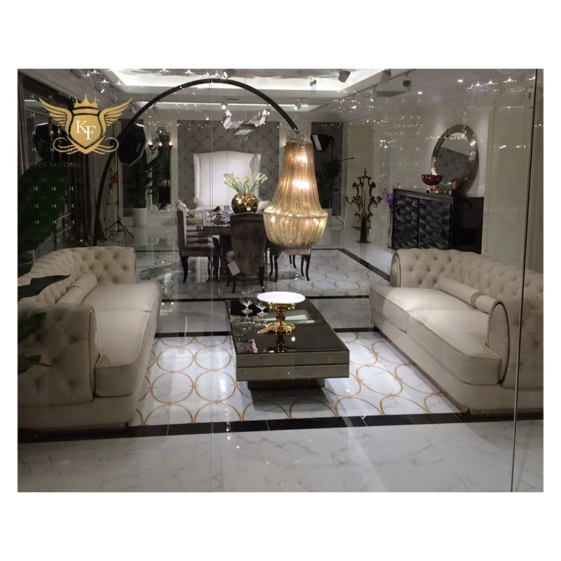 KF CASA Design High End Livingroom Furniture Sofa Set Living Room Lover Seat Sofas for Home Funiture