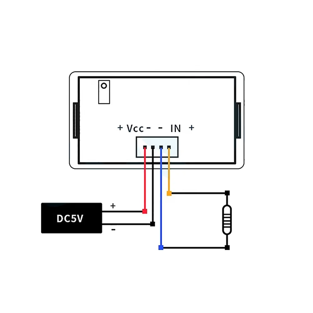 Taidacent Ohm Meter Resistance Tester Ohmmeter Digital DC Resistance Measuring Instrument Fixture Resistance Measure Panel Meter