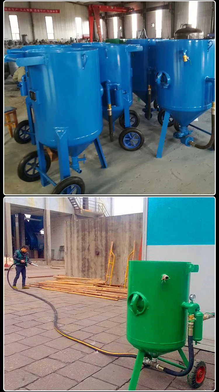 Vapor Blasting Price Mobile Machine Shot Equipment