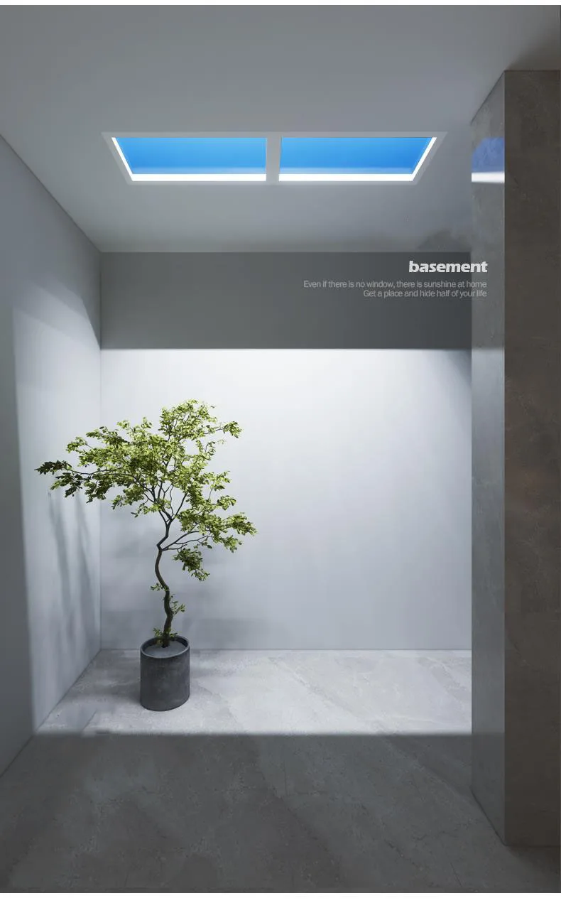 Switch Atmosphere Artificial Skylight App Led Blue Sky Ceiling  Light  Ceiling Lamp Blue Sky Panel Light