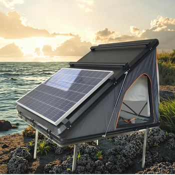 New Design Light Weight Overland Car Rooftop Camping Tent Car 4x4 Off-road Roof Top Tent with Hard Cover