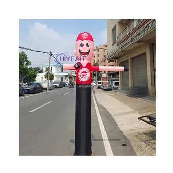 Customization Inflatable Beckon Air Dancer Art-Work Inflatable Wave Sky Dancer For Selling