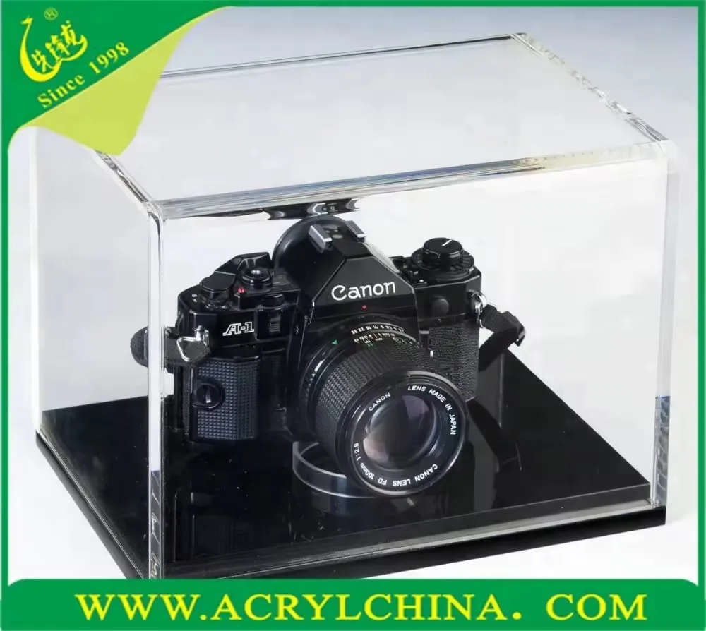 Clear Full Size Acrylic Display Box Toy Storage Dustproof Showcase ...