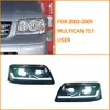Headlights one side