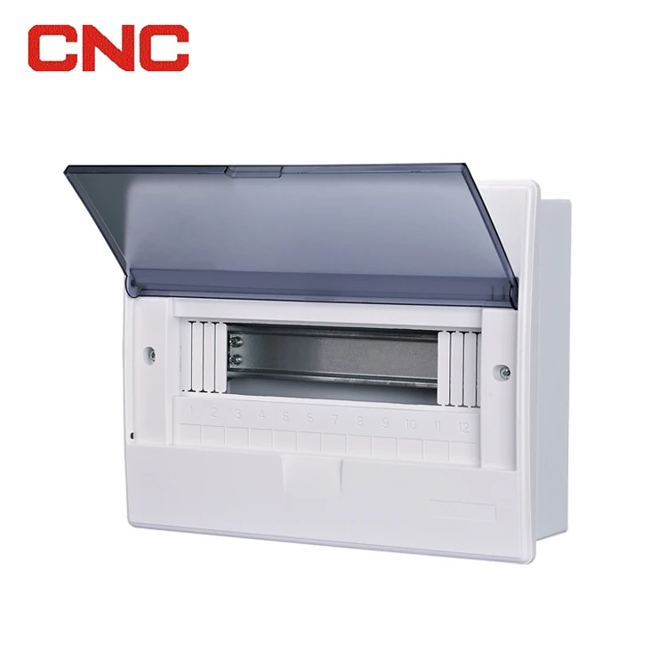 Factory 24 Ways Two Rows Distribution Box 2 Plastic Electrical 18 Way Mcb