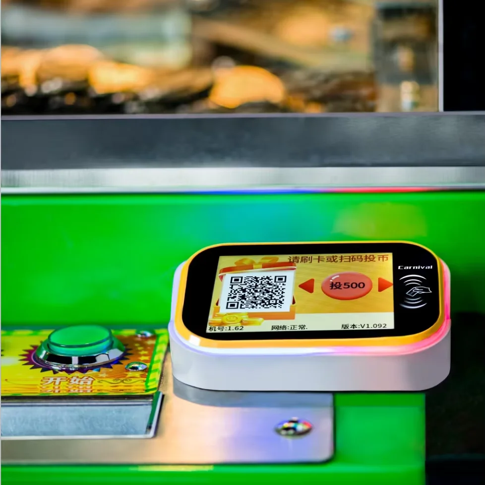 Latest Rfid Card Reader 3.2 Inch Touch Screen Card Reader T10P Terminal for Arcade Claw/Doll/Gachapon Machine