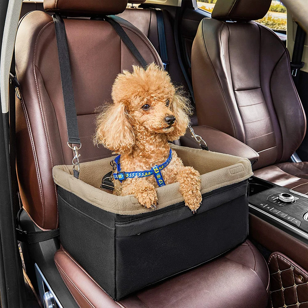Housse De Siège Auto 2 En 1 Pour Chien - Imperméable Et Antidérapante - Pour Petits Et Moyens Chiens