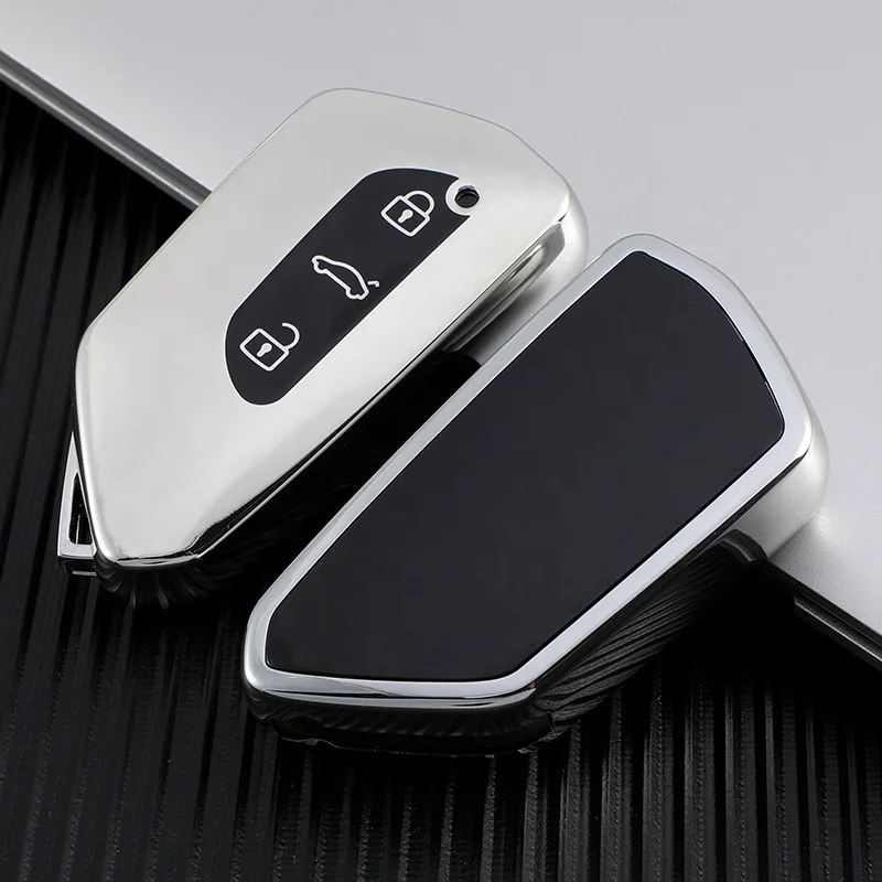 TPU Car Key Cover for Volkswagen Golf 8 Mk8  Car Key FOB Protection Cover Holder