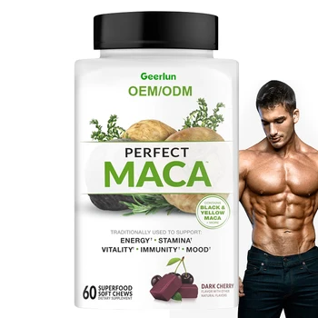 Best Products OEM Organic Maca Root Supplement Replenish Energy Herbal Supplement Enhance Endurance Maca Capsule