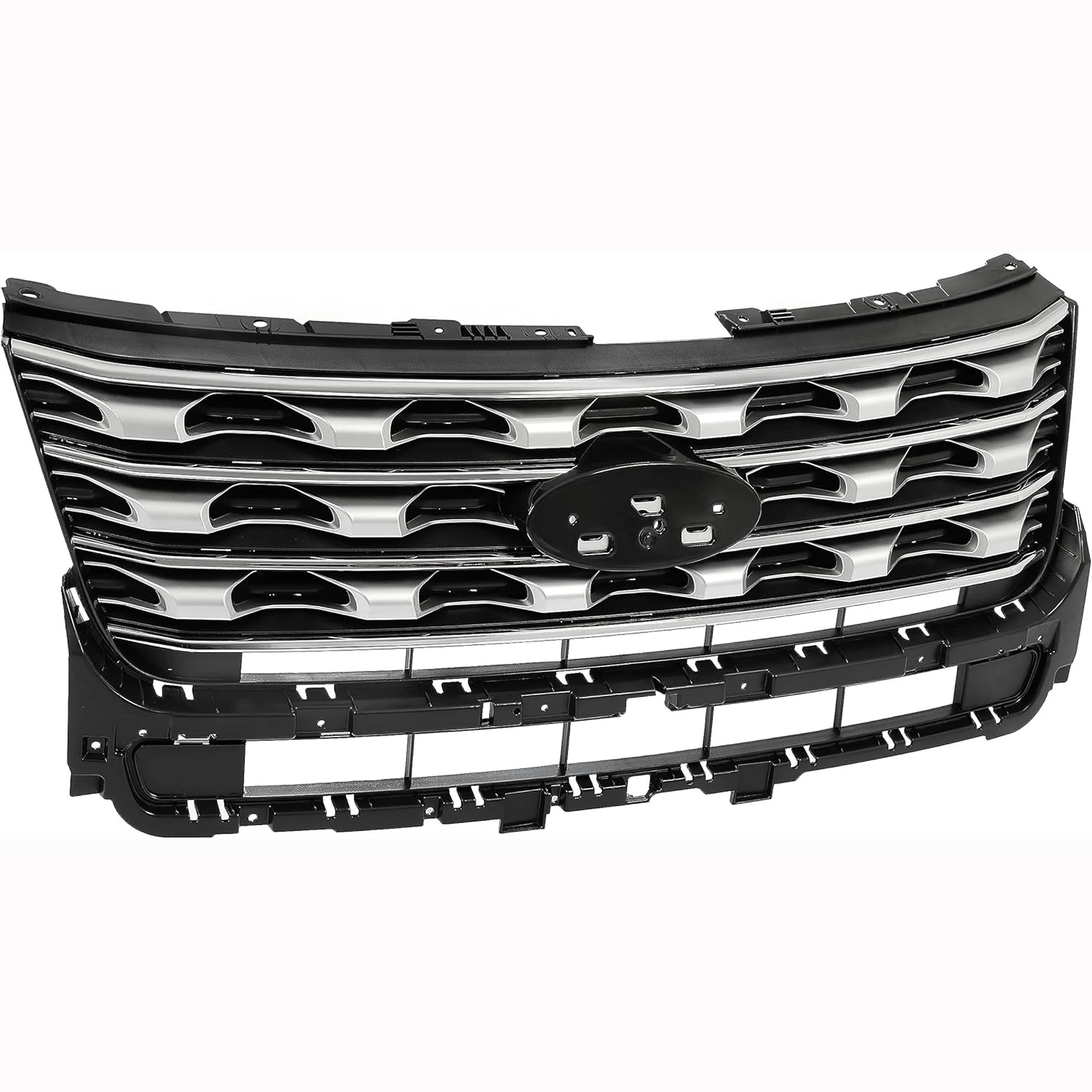 2015-2017 for Ford Explorer High Quality Front Grill FB53-8200-BE5G92 FB53-8200-AE1GD4 ABS Plastic Replacement Grille New