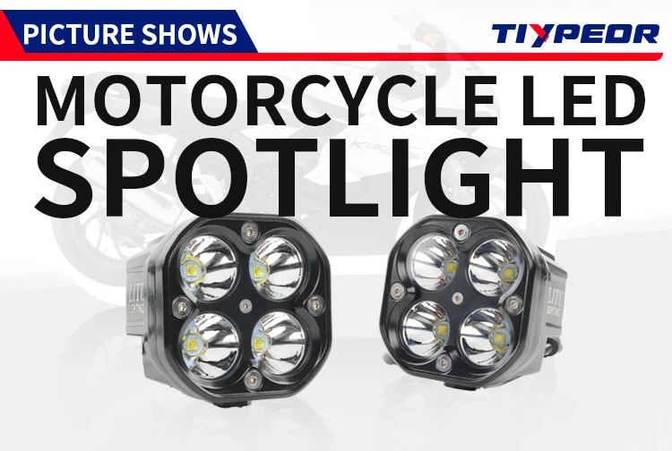 product tiypeor motorcycle auto auxiliary led work light spot driving lamp suv tractors motorcycle off road vehicle truck accessories-3