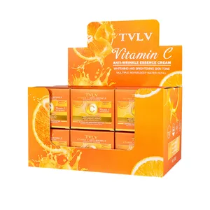 Factory Wholesale Anti Wrinkle Anti Aging Brightening Whitening Moisturizing Repairing Orange Vitamin C Niacinamide Face Cream