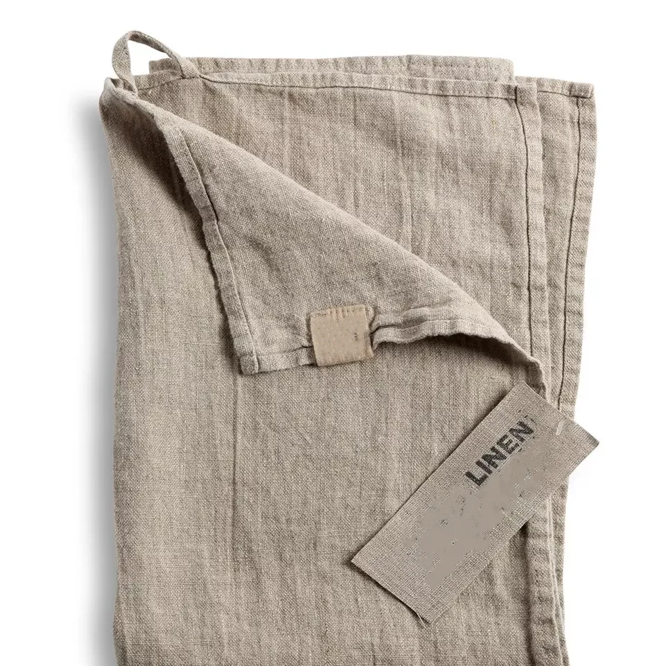 Solid Color Hotel Linen Tea Towels Super Soft Kitchen Tea Towel Solid