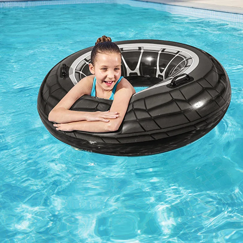 Bestway 36102 Inflatable Black Swimming Ring