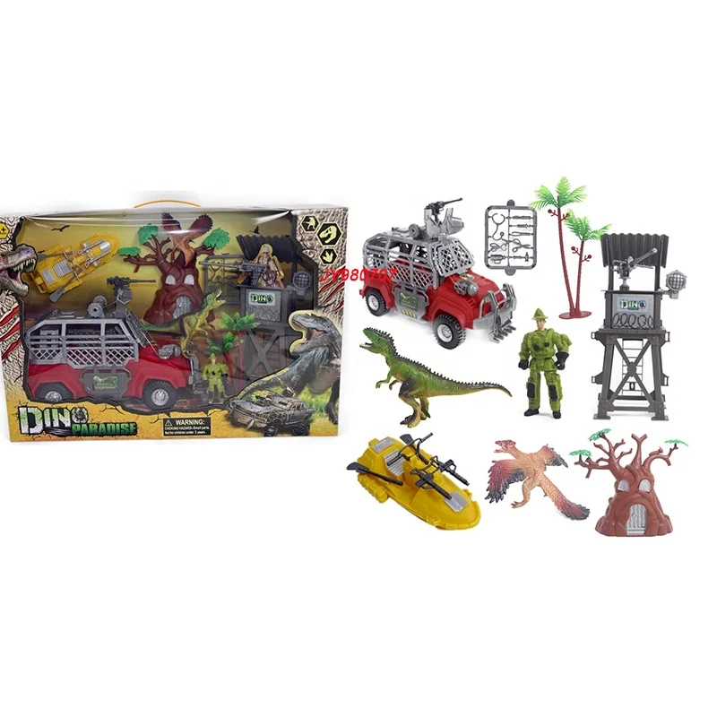 Игрушечные фигурки динозавров диких животных мир Юрского периода