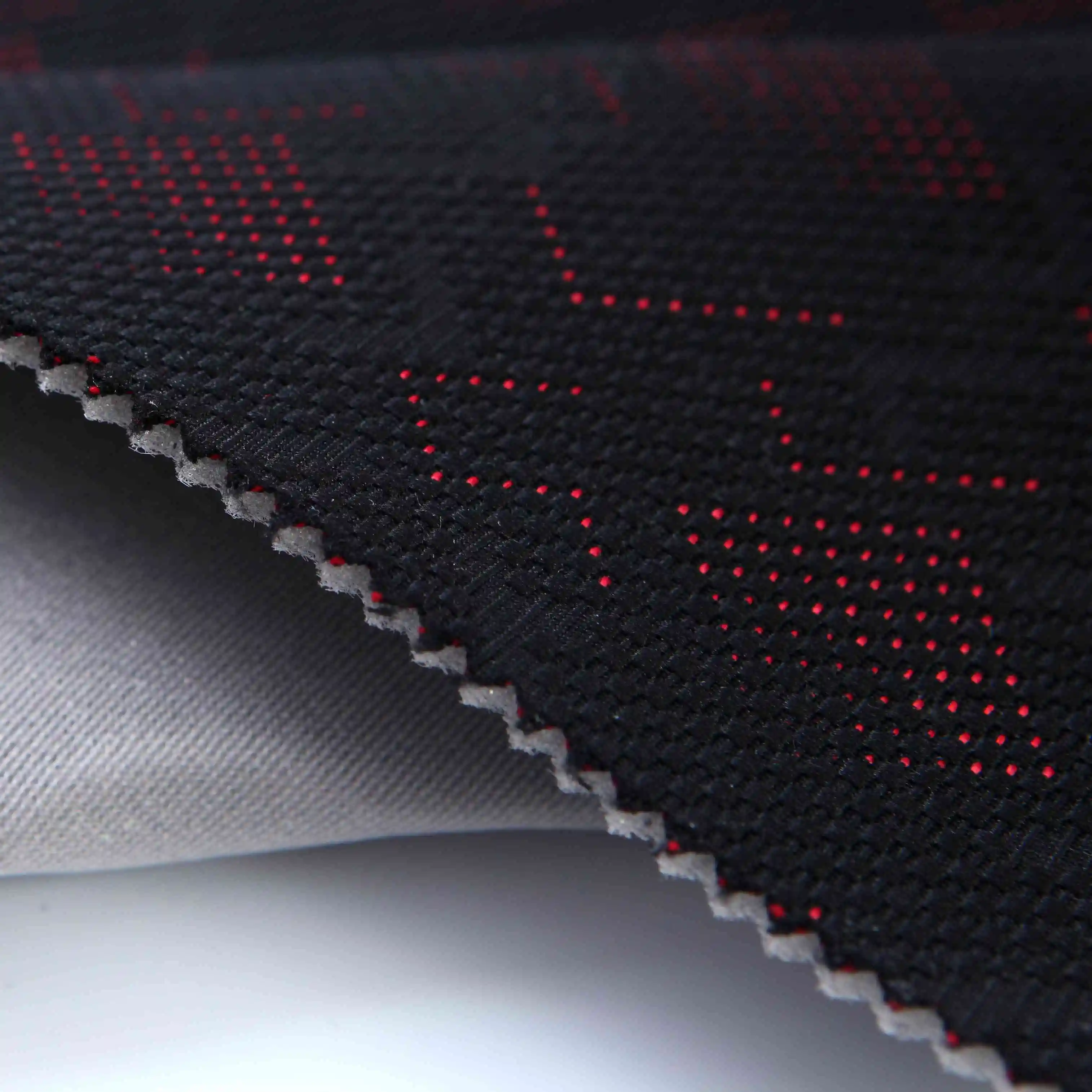 Customized Woven Auto Upholstery Fabric With Foam For Car Seat/ Bus ...