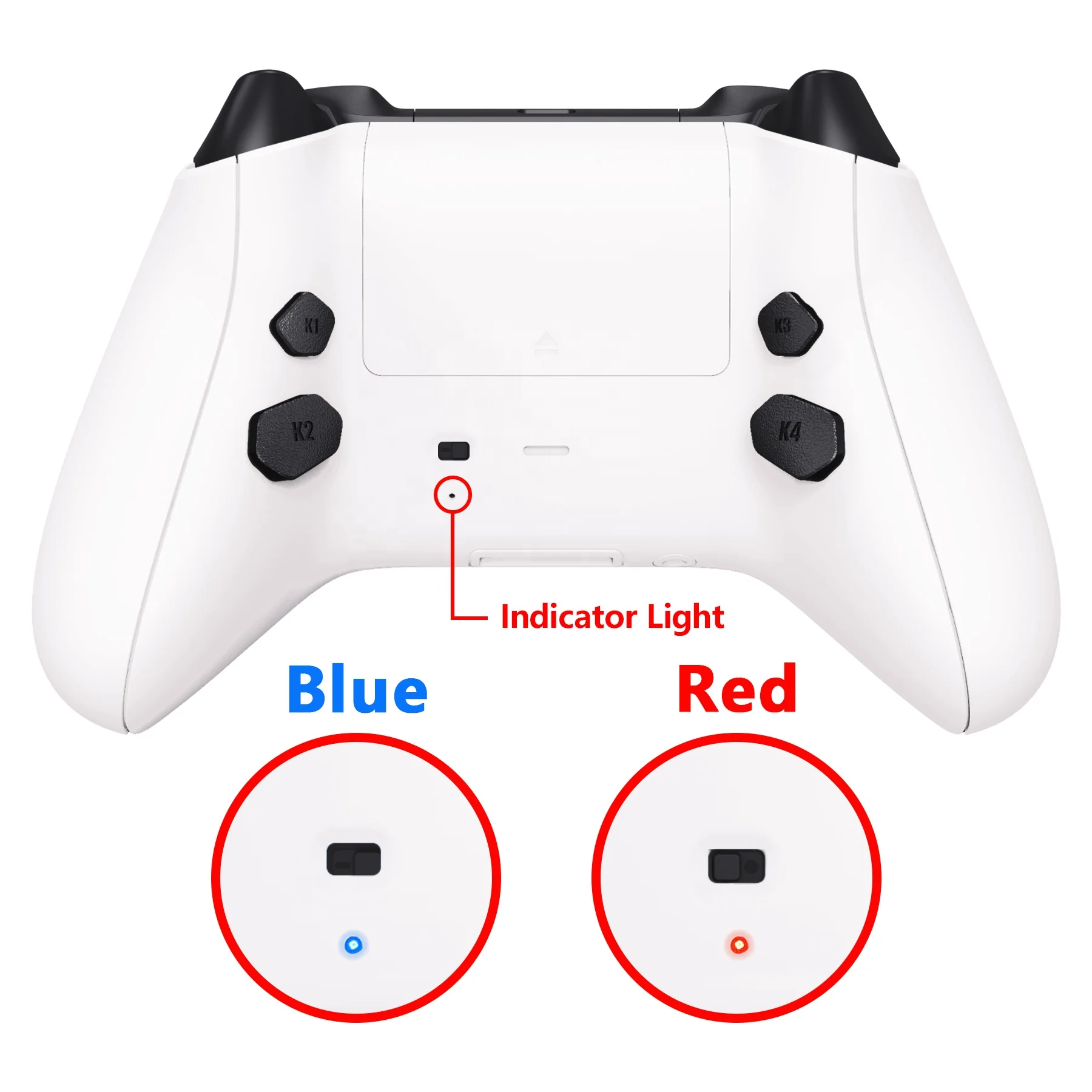 Customized Mod Kit Remappable Remap Back Button Attachment for Gamepad Xbox Series X S Joystick