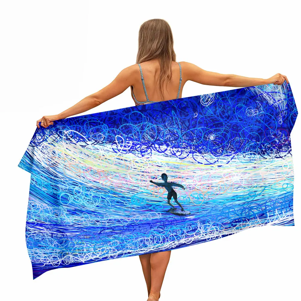 2023 Professional Suppliers Sell Hot Summer Super Beach Towel Custom ...