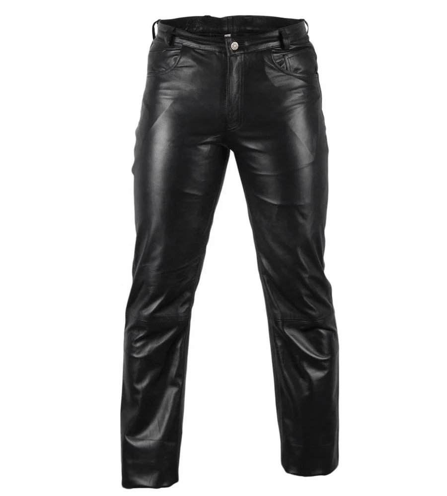 Men Traditional Leather Trousers 