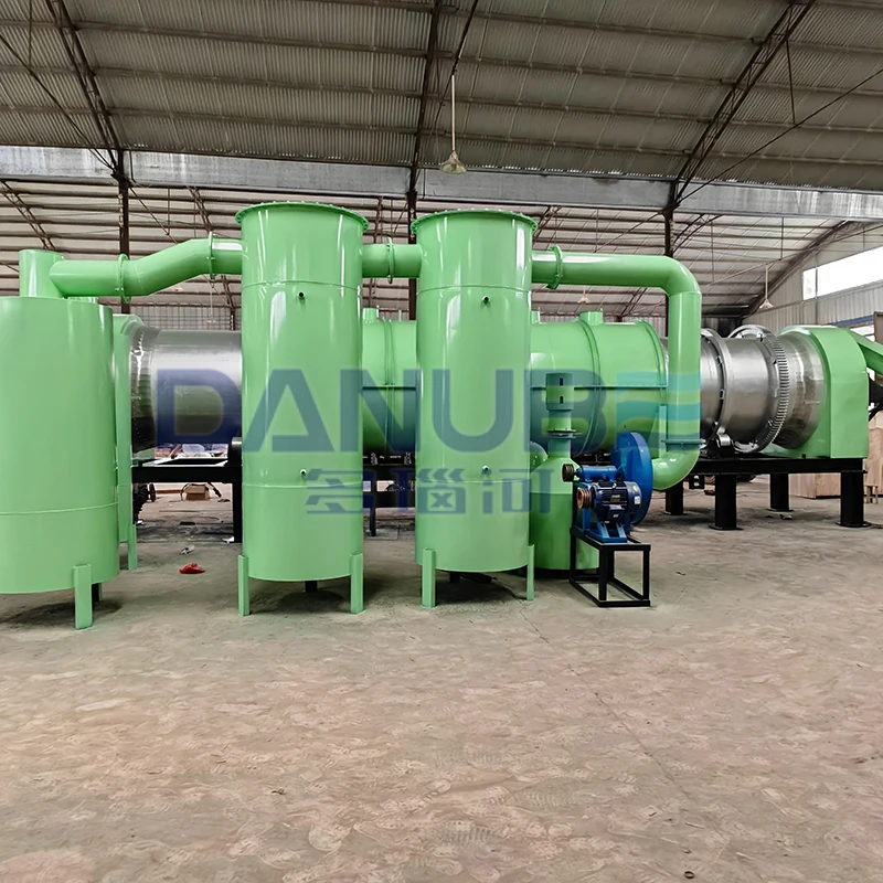 All Day Running Woods Pallets Carbonized Woods Oven Safety Rotary ...