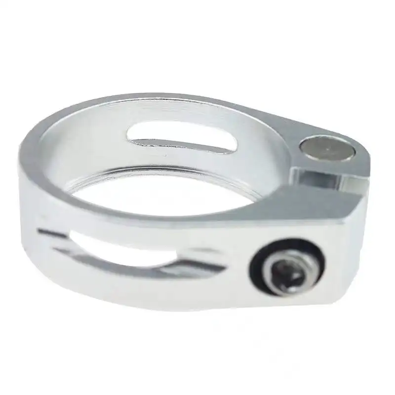 Mountainbike zadelpen Zadelpen van aluminiumlegering zitbuis 25,4 27,2 28,6 30,8 Verlengde accessoires (31,6*450 krimpkop (mat zwart)) | NL