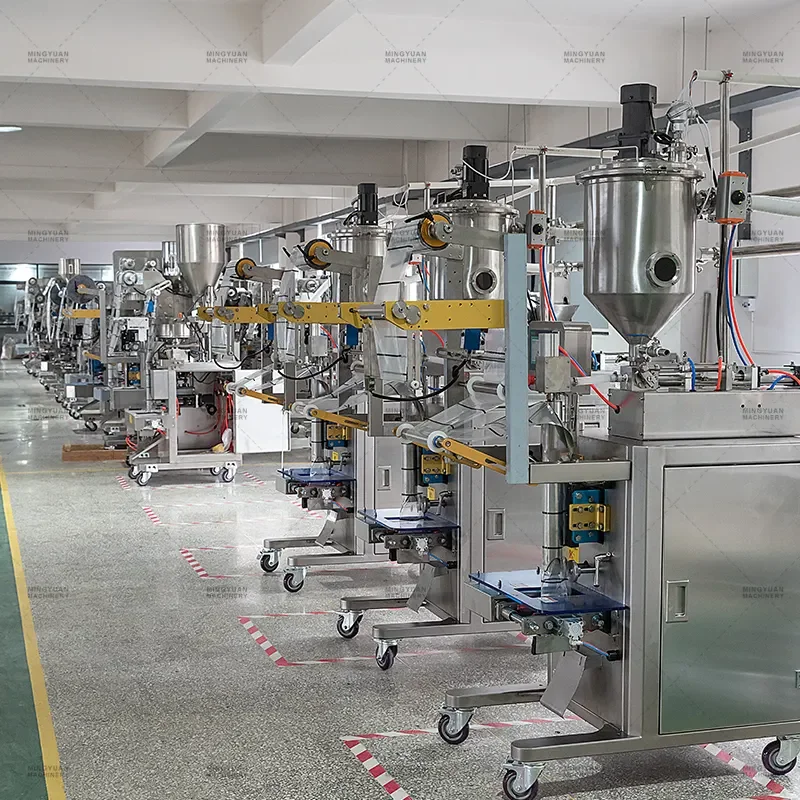 Fully Automatic Triangular Bag Tea Packaging Machine