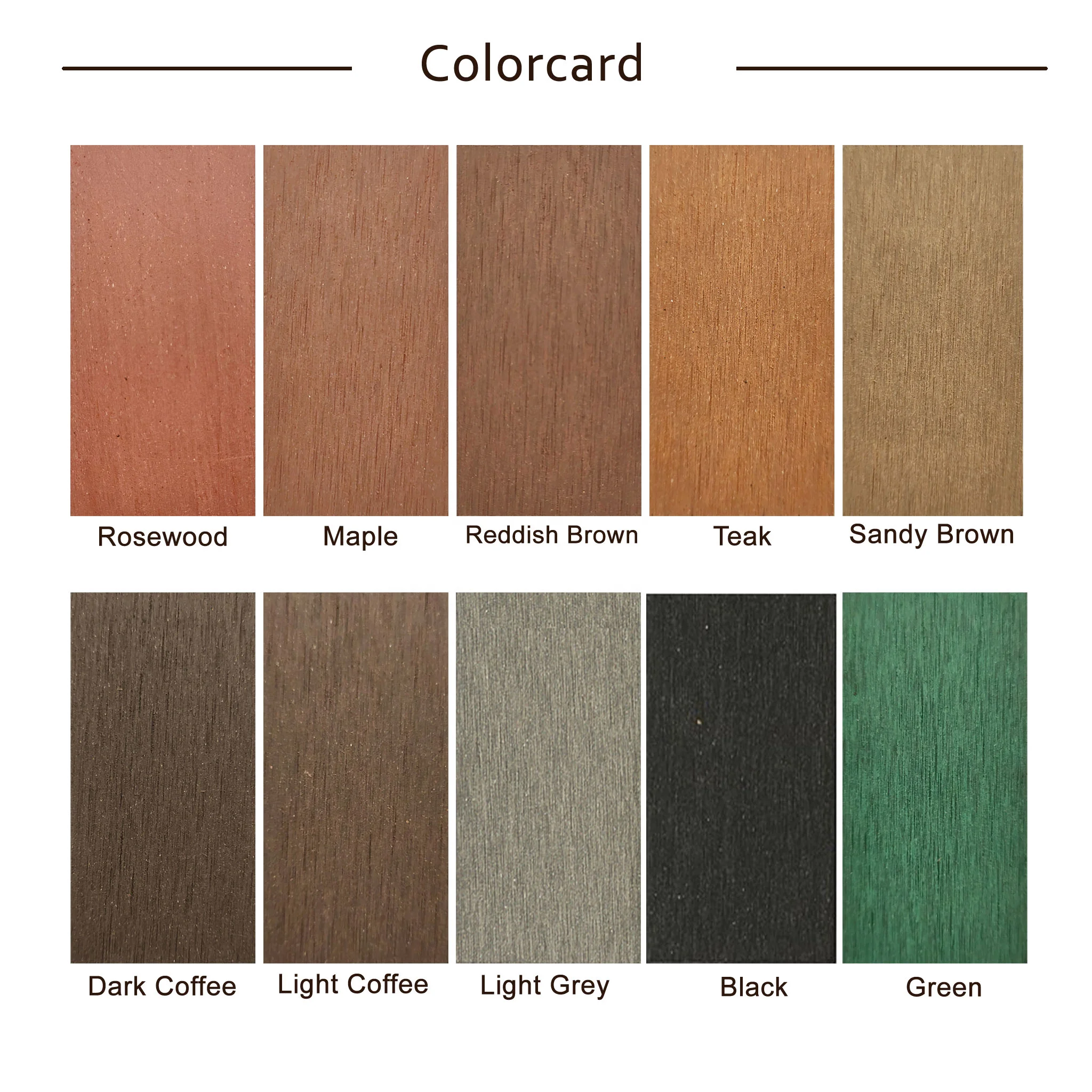 Outdoor Exterior 145*10mm Co-extrusion Panel Wooden Laminate WPC Wall Panels
