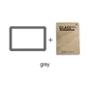 Gris avec option de verre trempé