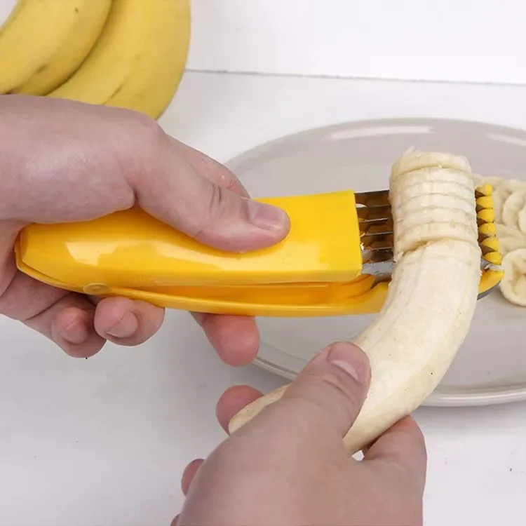 Stainless Steel Banana Slicer for Even Slices