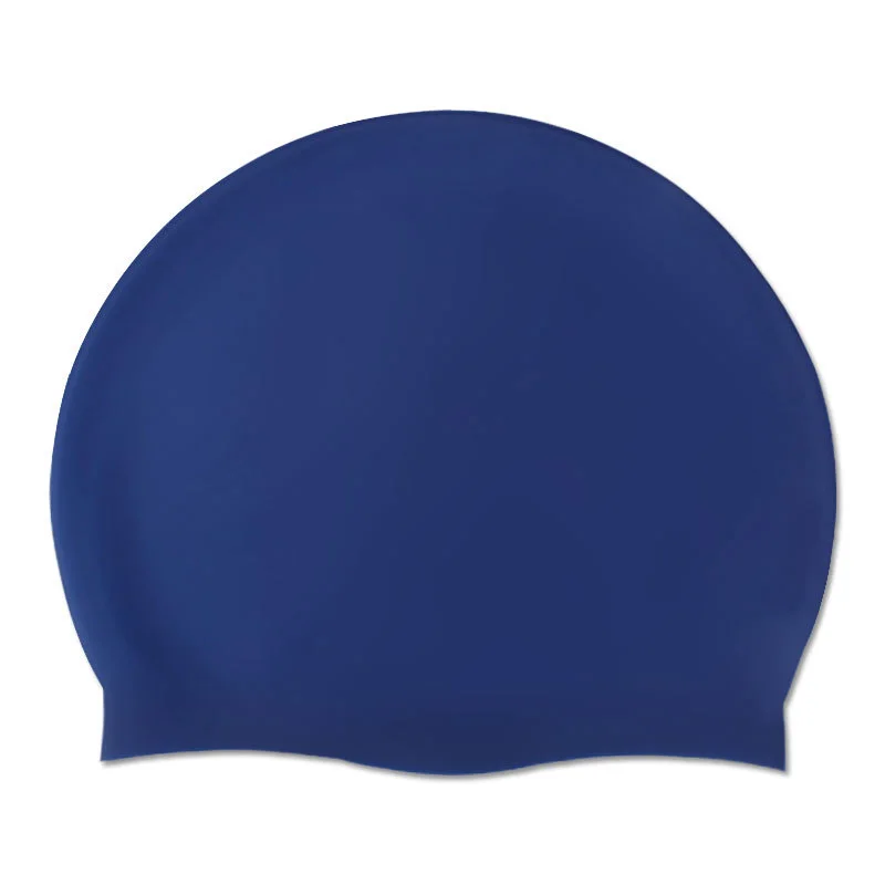 Custom Adult Kids Waterproof Silicon Swimming Cap Hat Durable Nonslip