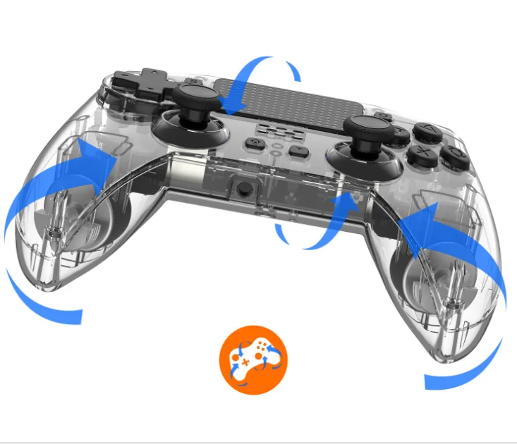 Transparent Wireless Controller Gamepad For Sony PS4 Joystick Game Controller