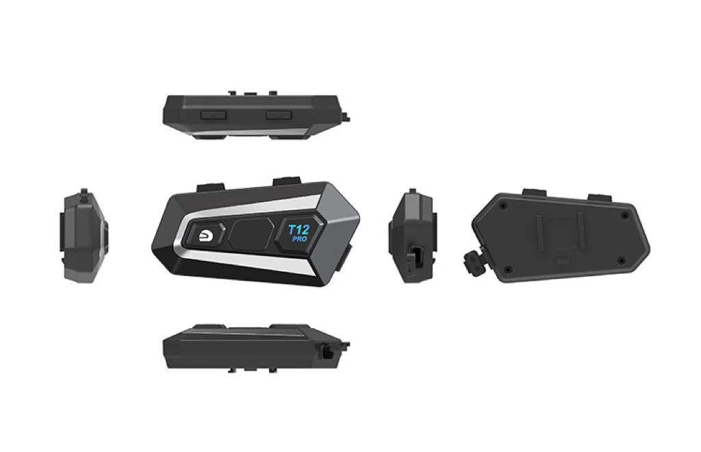 Motorcycle Helmet bluetooth Intercom With 32 Rider MESH Function T12 PRO