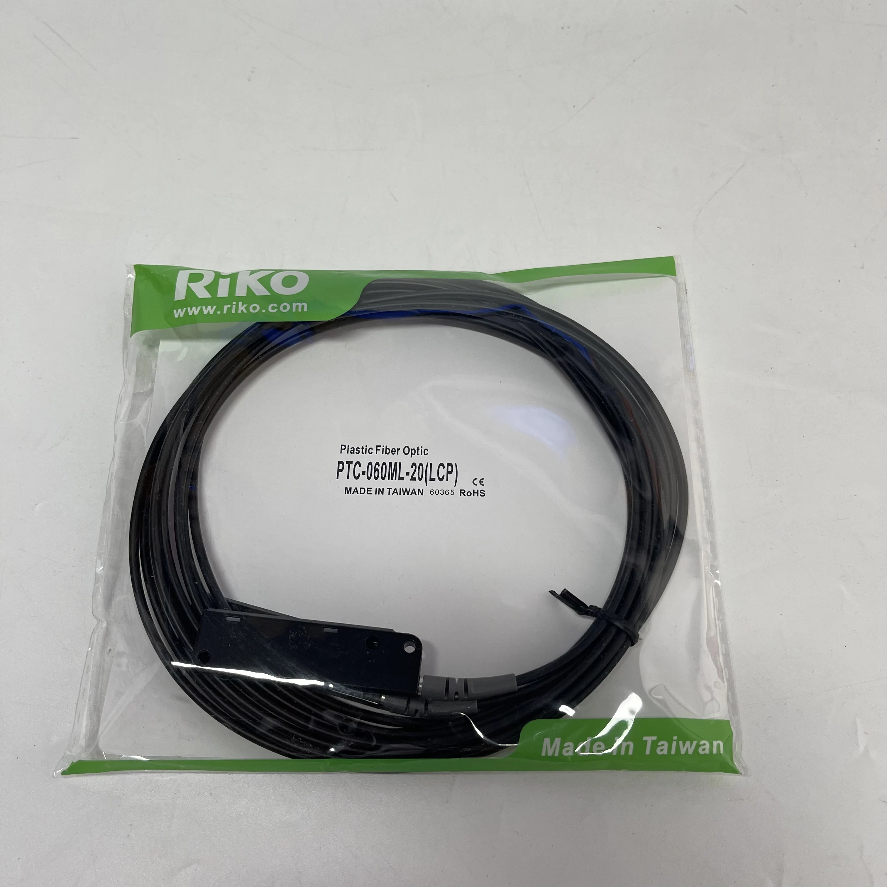 RIKO Plastic Fiber Optic Sensor PTC-060ML-20 LCP RIKO Plastic Fiber Optic Sensor PTC-060ML-20 LCP