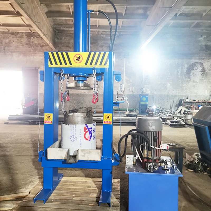 QDLSF Industrial-Grade 30 Ton Hydraulic Fruit Press Juicer Heavy Duty Cold Press for Apples Grapes Berries Pump Pressure Vessel