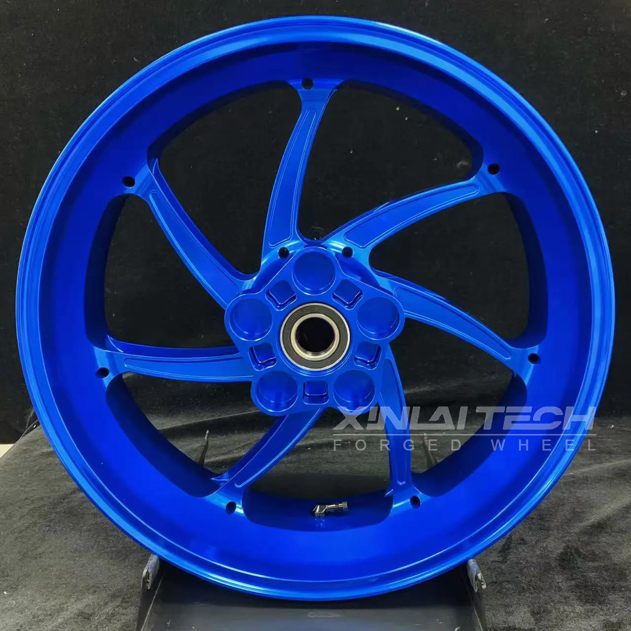 XL CNC Forged Aluminum Motorcycle Wheels for Yamaha R6 17 18 Inch Custom Forged Anodized Motorcycle Wheel for Upgrade Use