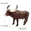 2814 búfalo de río-marrón-1634g