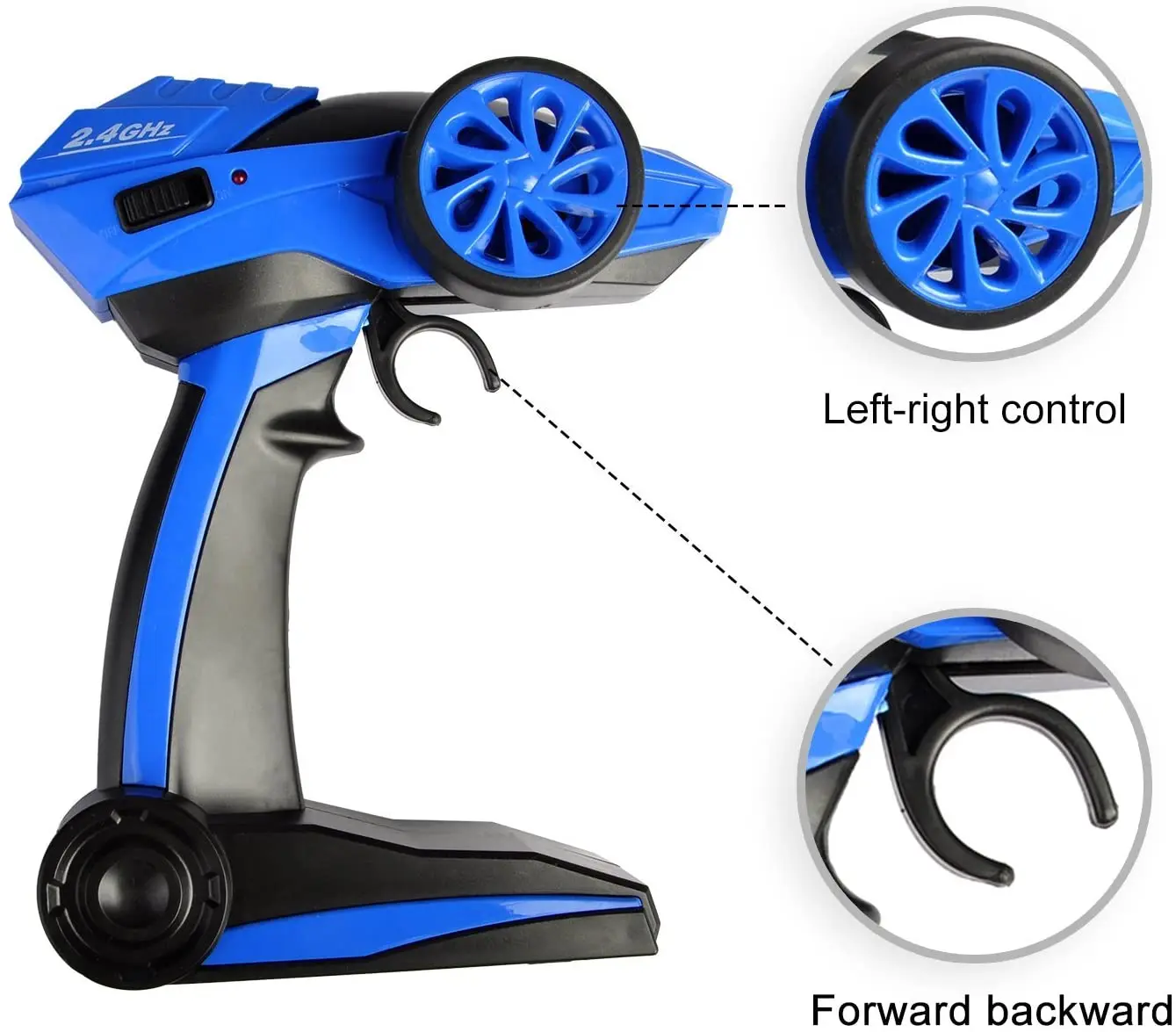 Zhengguang Popular 1/16 Scale Remote Control Monster Truck RC Rock Crawler 4x4 High-Speed Drift 4WD Off-Road Car 2 Channels TPR